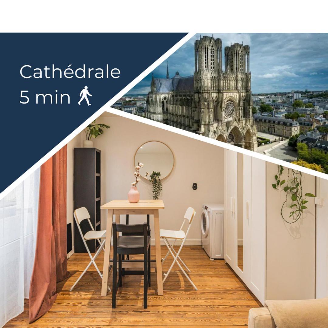 Appartement Cosy Proche Cathedrale Reims Ngoại thất bức ảnh