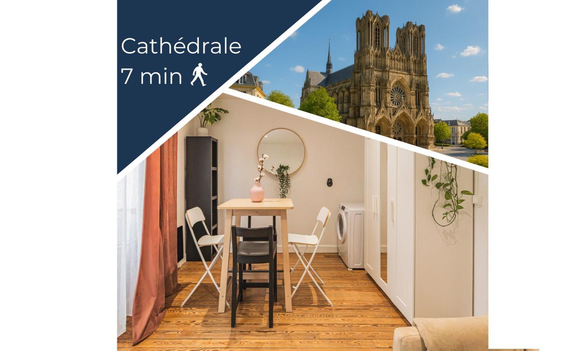 Appartement Cosy Proche Cathedrale Reims Ngoại thất bức ảnh